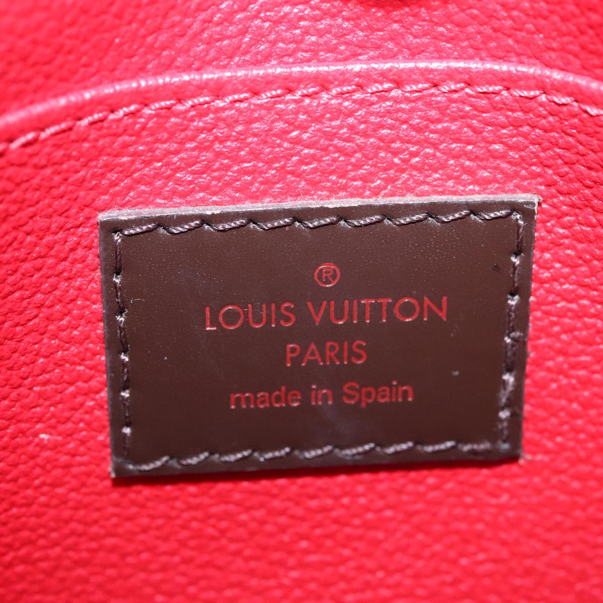 LOUIS VUITTON Damier Ebene Pochette Cosmetic GM Pouch N23345 LV 109751A