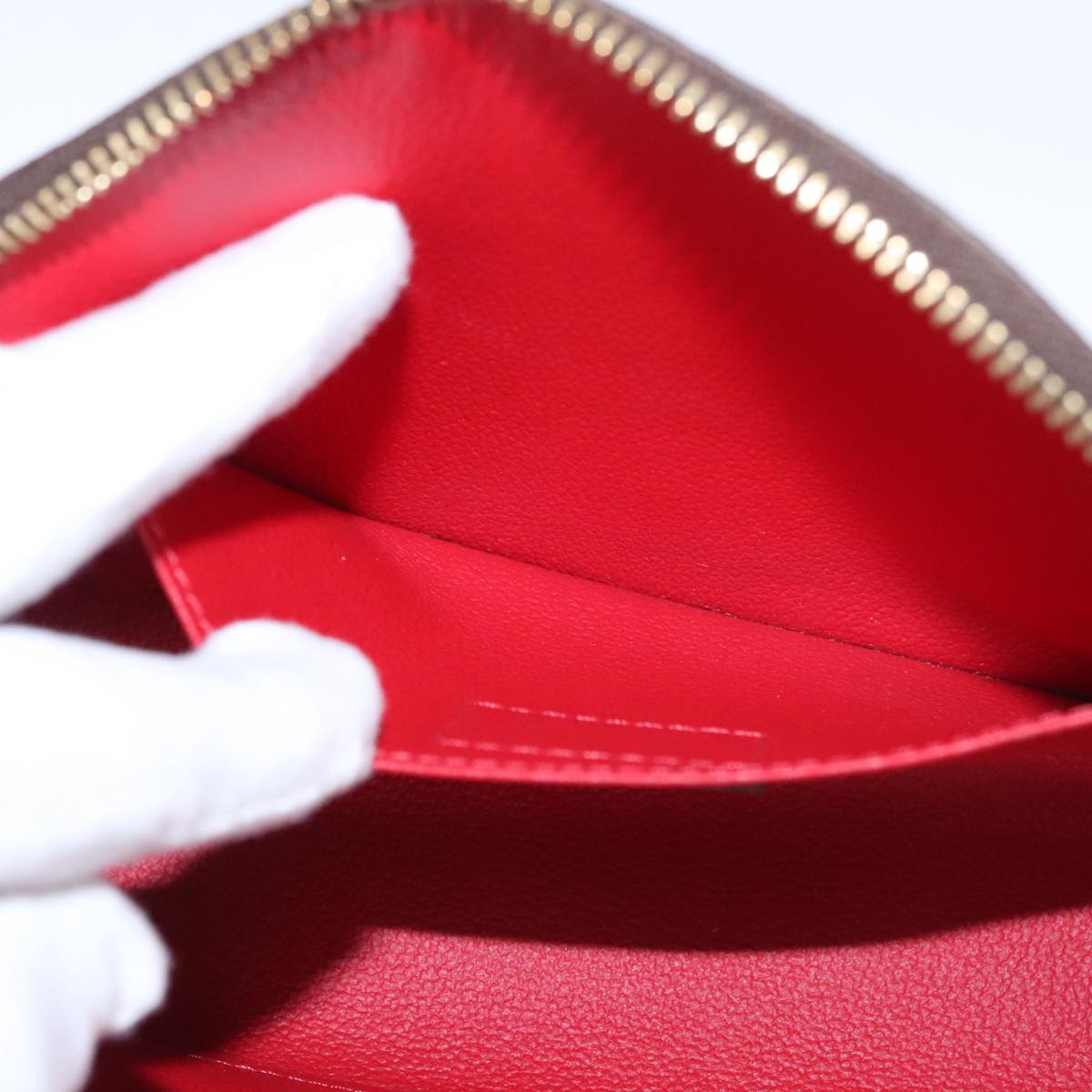 LOUIS VUITTON Damier Ebene Pochette Cosmetic GM Pouch N23345 LV 109751A