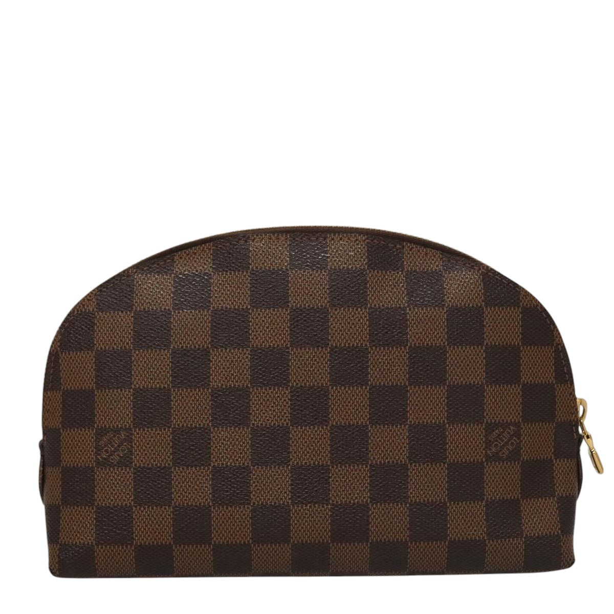 LOUIS VUITTON Damier Ebene Pochette Cosmetic GM Pouch N23345 LV 109751A