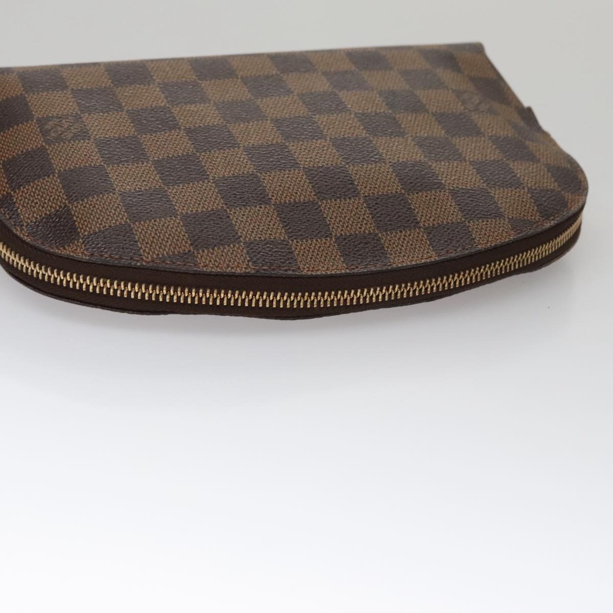 LOUIS VUITTON Damier Ebene Pochette Cosmetic GM Pouch N23345 LV 109751A