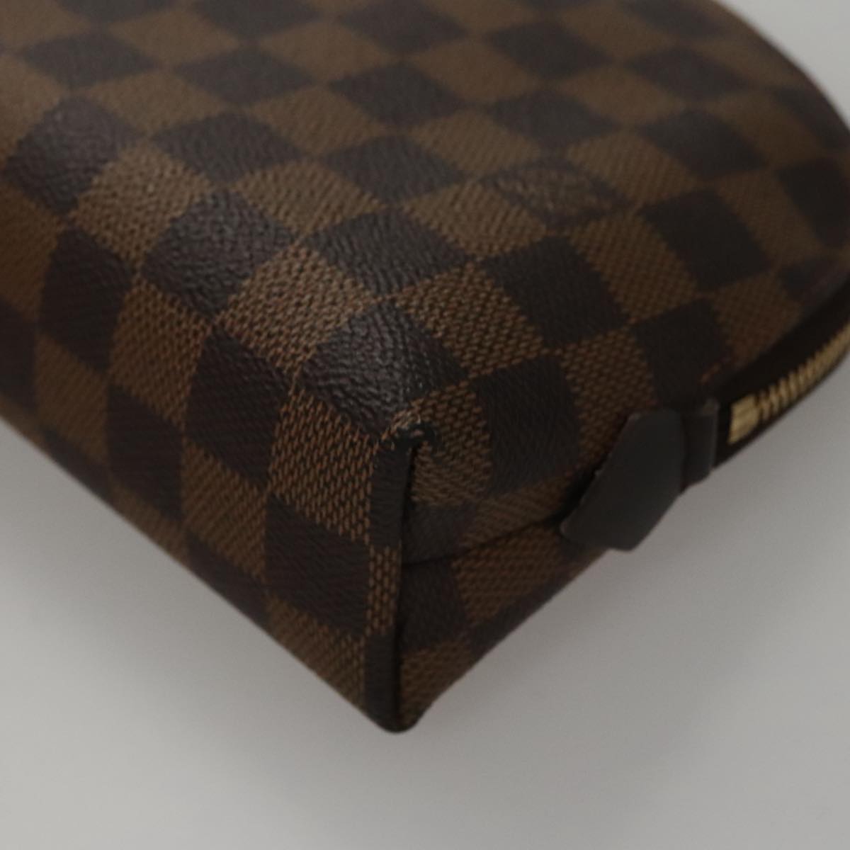 LOUIS VUITTON Damier Ebene Pochette Cosmetic GM Pouch N23345 LV 109751A