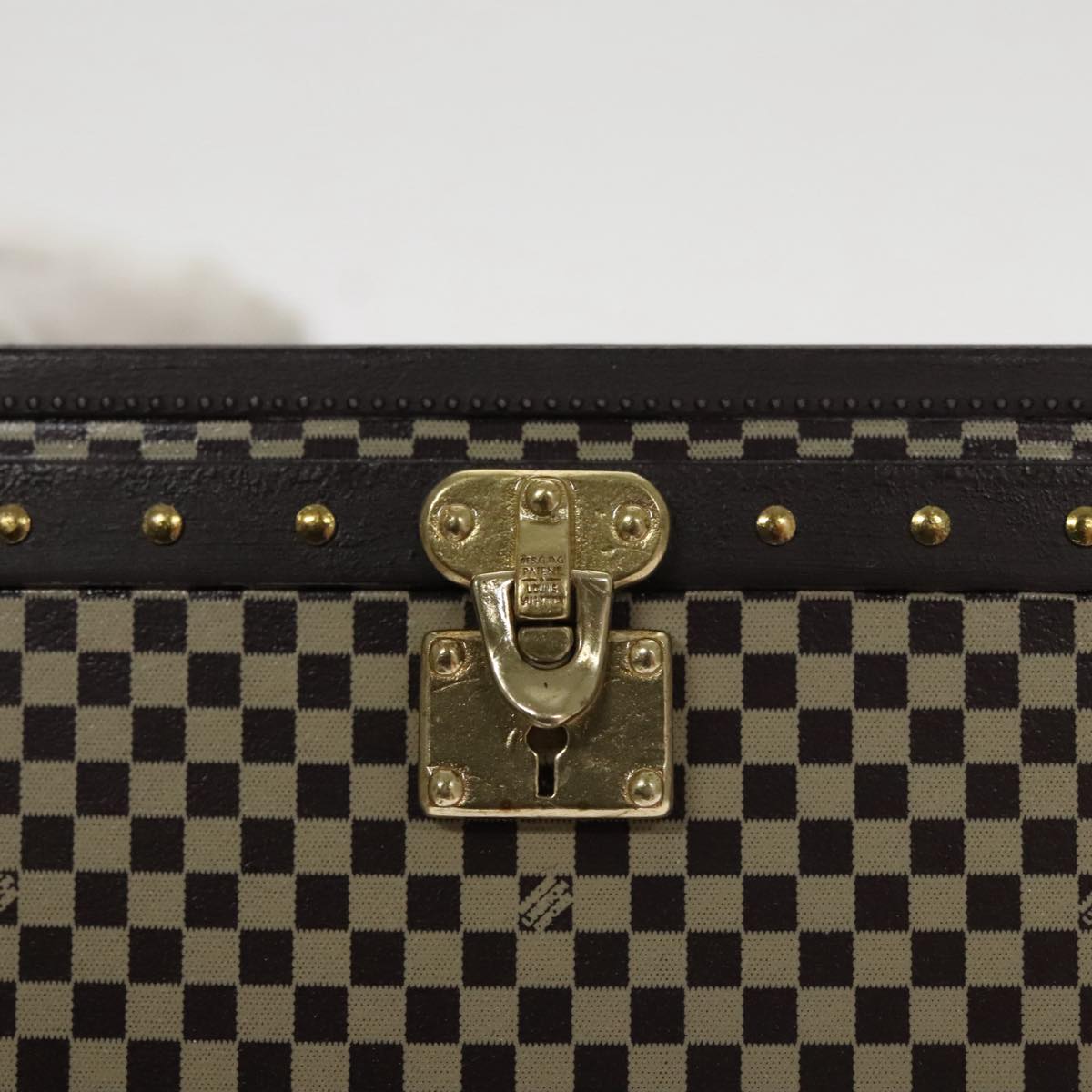 LOUIS VUITTON Damier Marc Chapeau Paper weight Brown LV 109753A