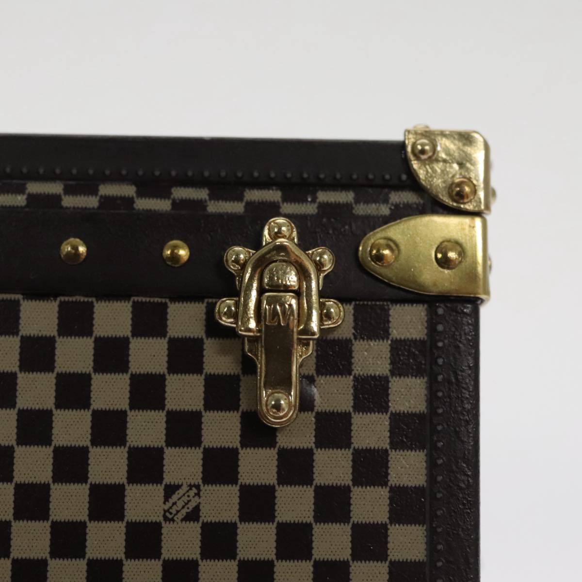 LOUIS VUITTON Damier Marc Chapeau Paper weight Brown LV 109753A