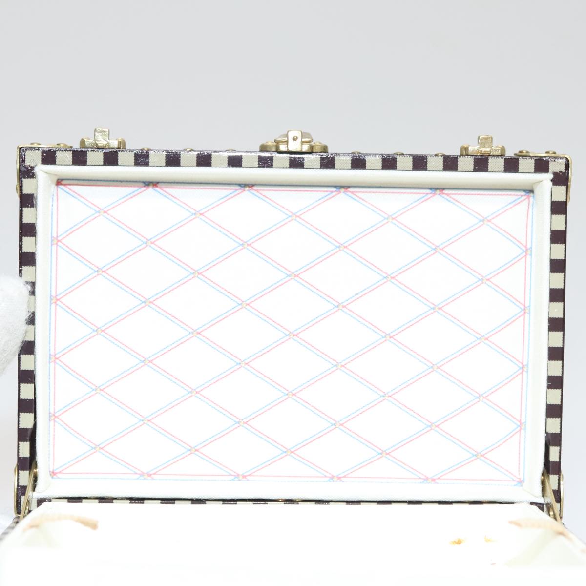 LOUIS VUITTON Damier Marc Chapeau Paper weight Brown LV 109753A