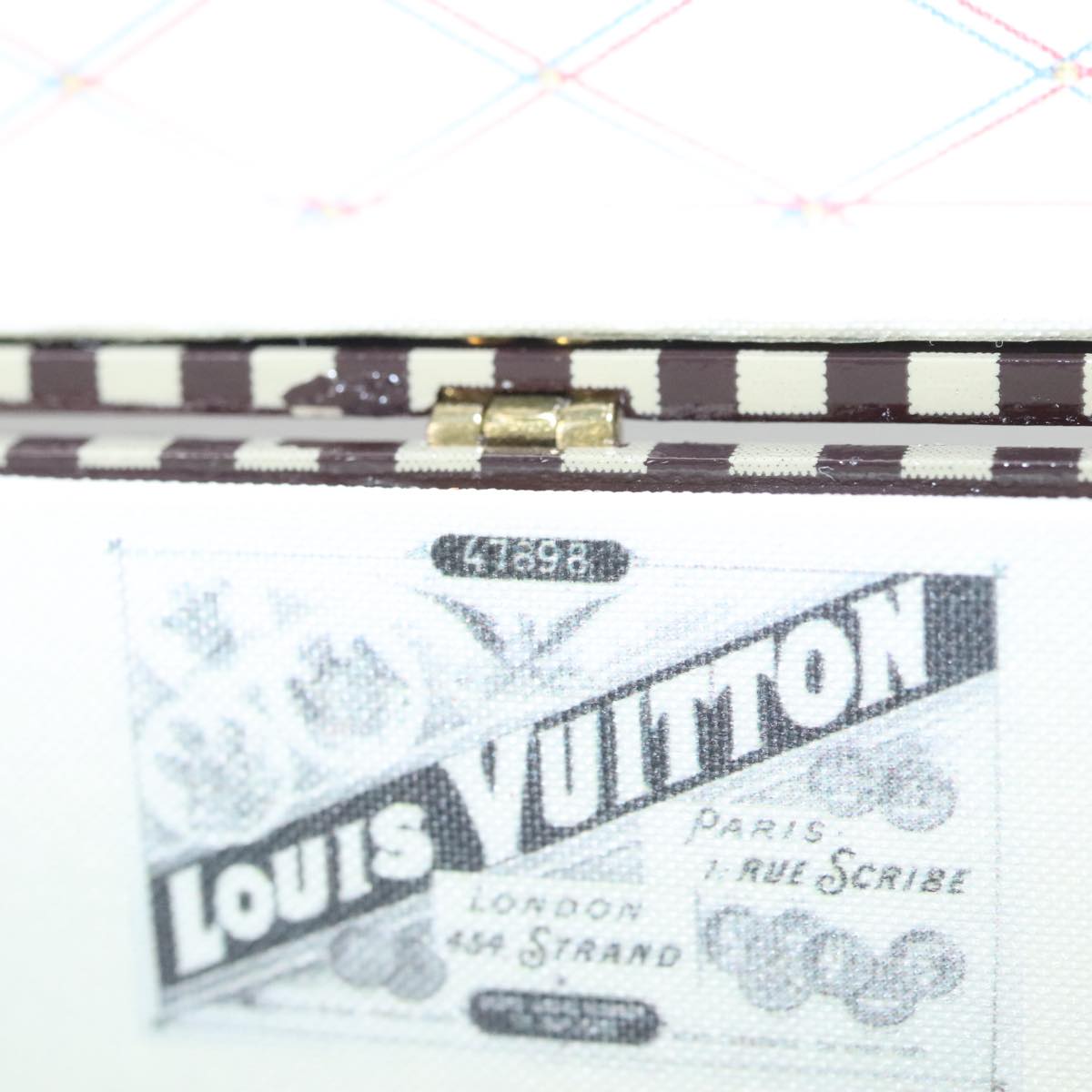 LOUIS VUITTON Damier Marc Chapeau Paper weight Brown LV 109753A