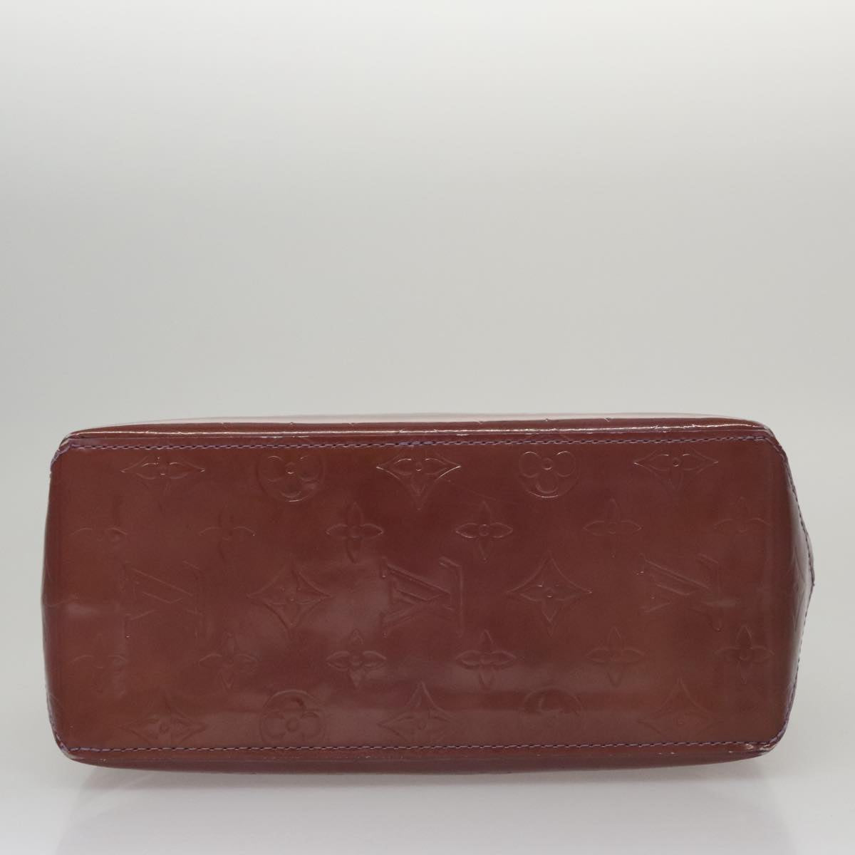 LOUIS VUITTON Monogram Vernis Reade PM Hand Bag Purple Viole M93578 109761