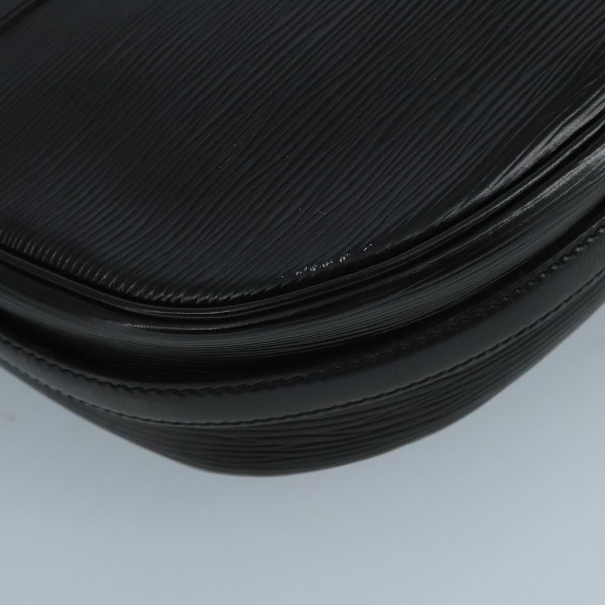 LOUIS VUITTON Epi Jeune Fille MM Shoulder Bag Black M52152 LV 109766