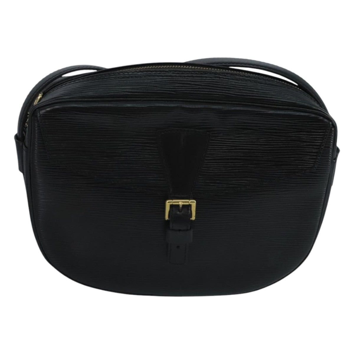 LOUIS VUITTON Epi Jeune Fille MM Shoulder Bag Black M52152 LV 109766