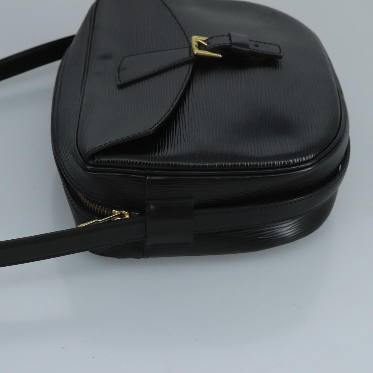 LOUIS VUITTON Epi Jeune Fille MM Shoulder Bag Black M52152 LV 109766