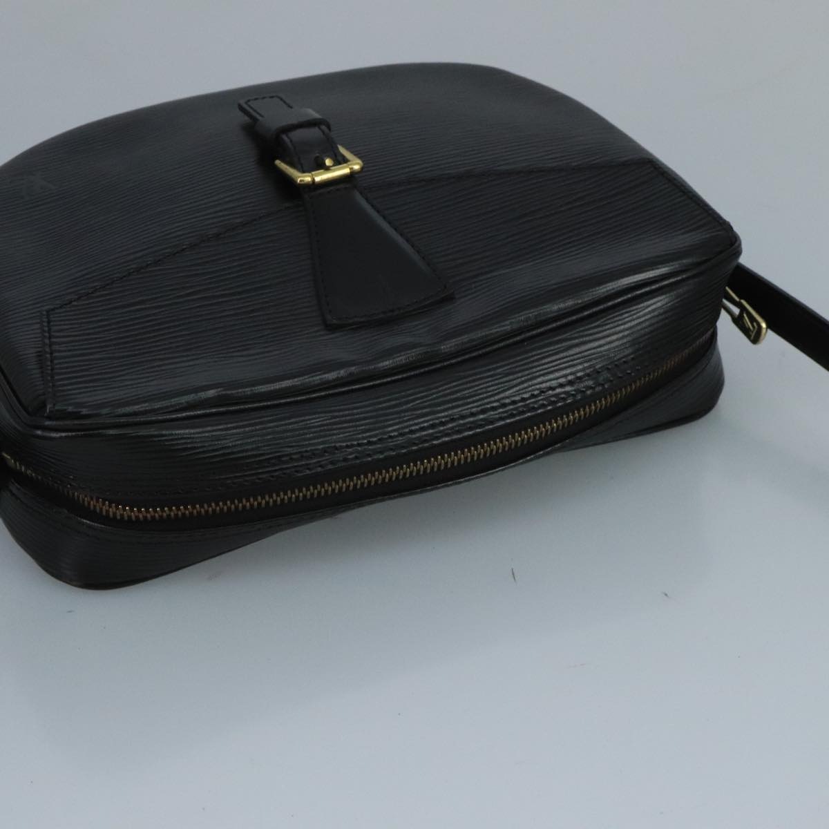 LOUIS VUITTON Epi Jeune Fille MM Shoulder Bag Black M52152 LV 109766