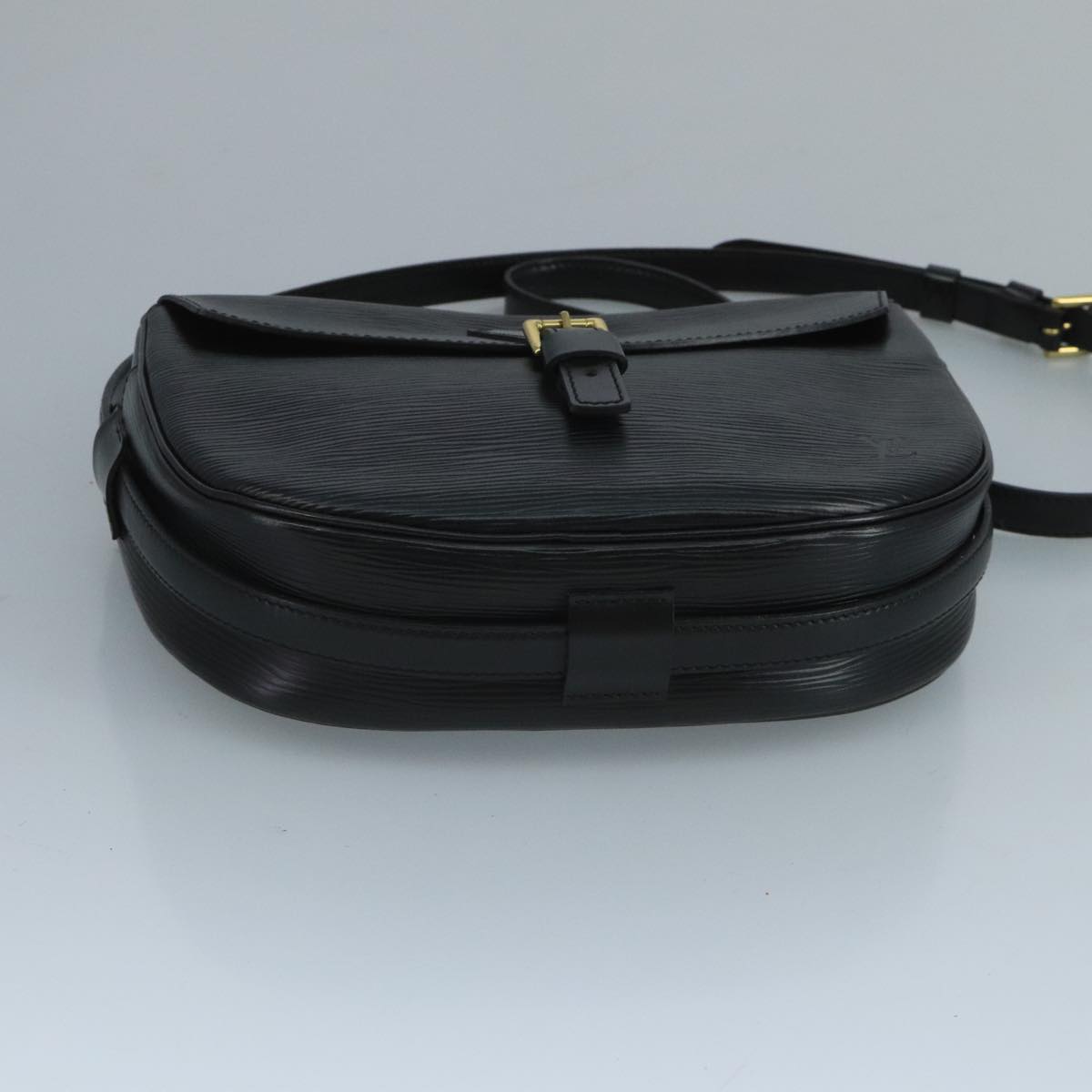 LOUIS VUITTON Epi Jeune Fille MM Shoulder Bag Black M52152 LV 109766