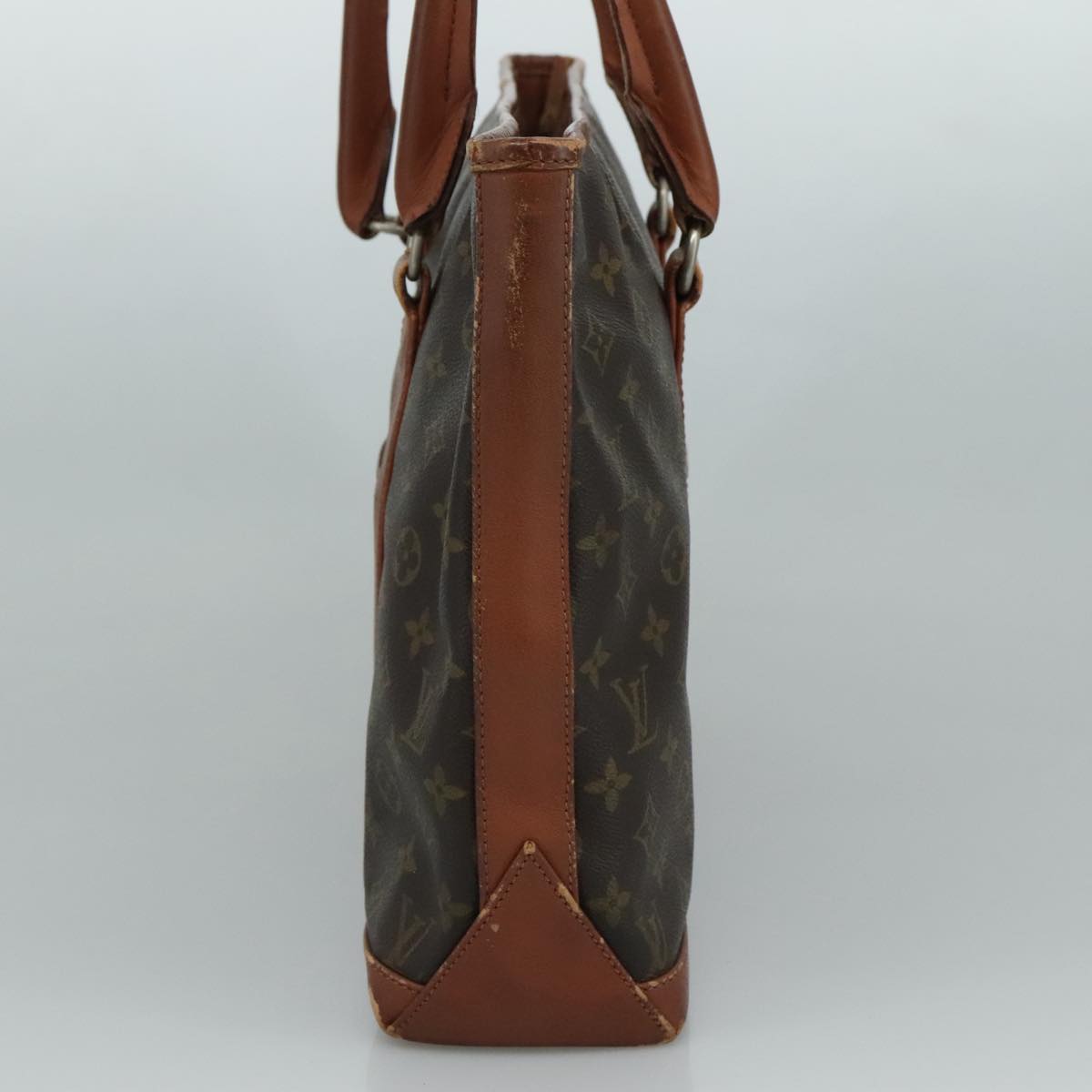 LOUIS VUITTON Monogram Sack Weekend PM Hand Bag M42425 LV 109770