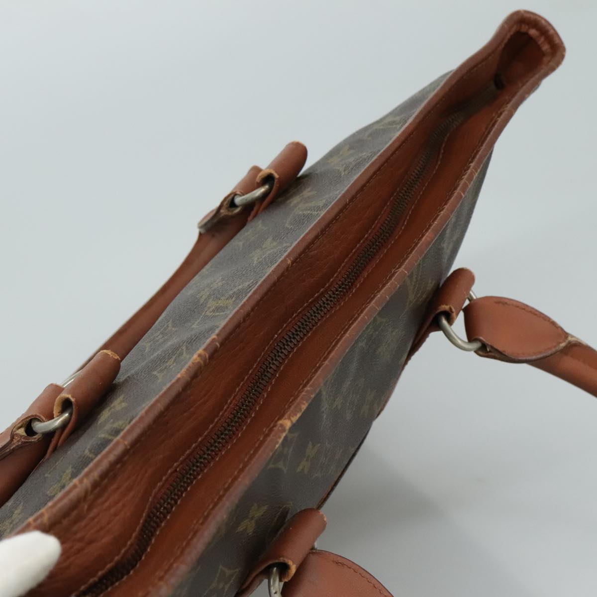LOUIS VUITTON Monogram Sack Weekend PM Hand Bag M42425 LV 109770