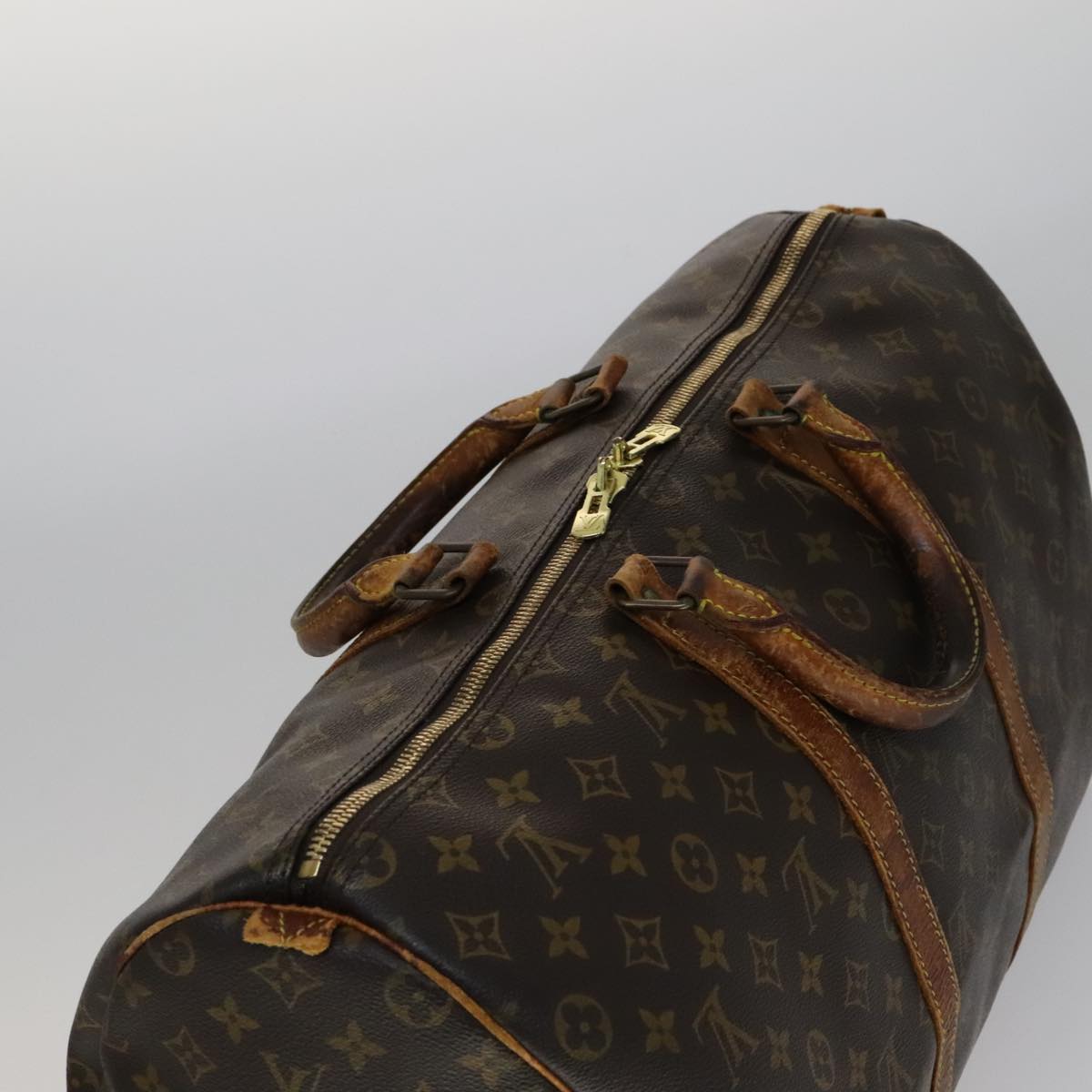 LOUIS VUITTON Monogram Keepall 50 Boston Bag M41426 LV 109773