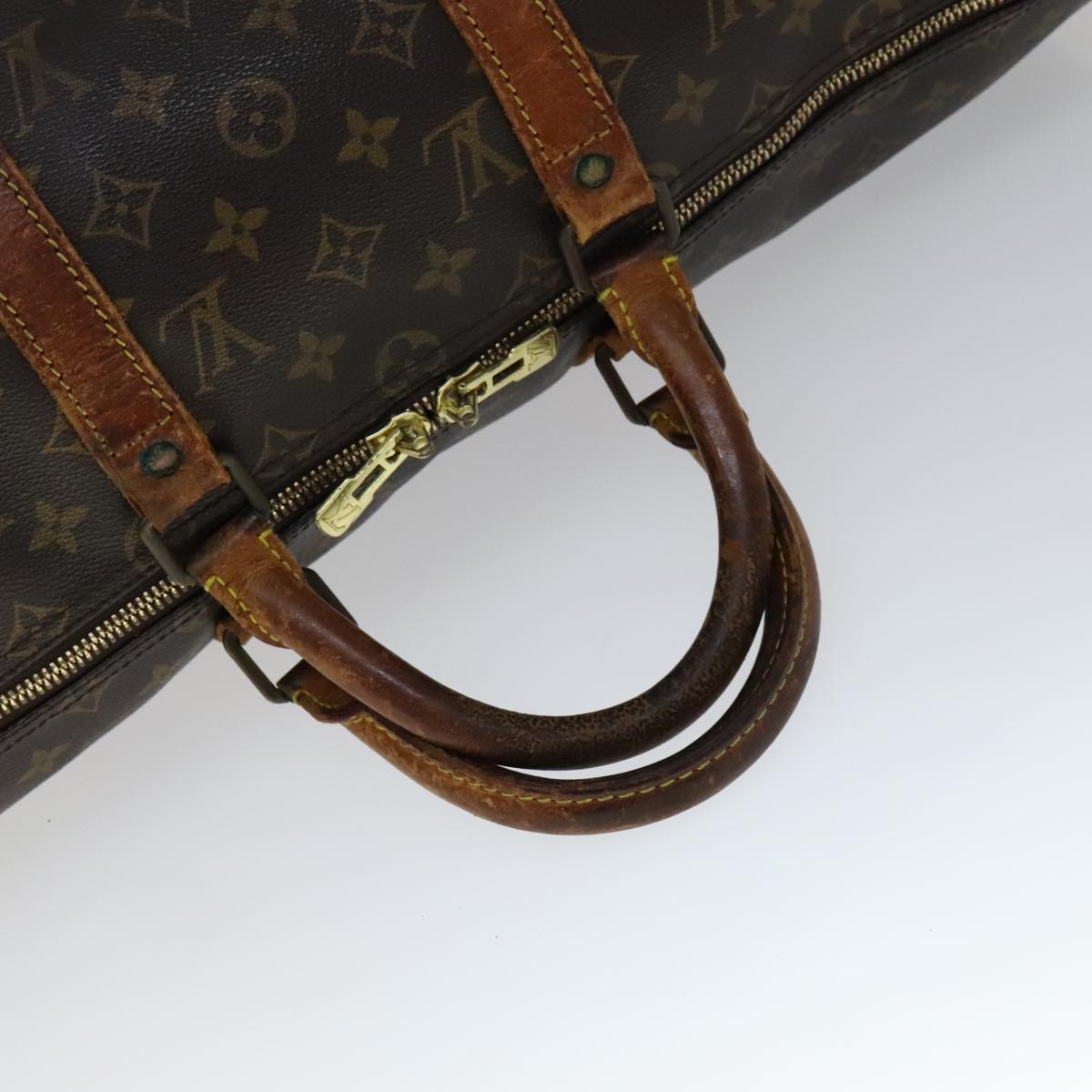 LOUIS VUITTON Monogram Keepall 50 Boston Bag M41426 LV 109773