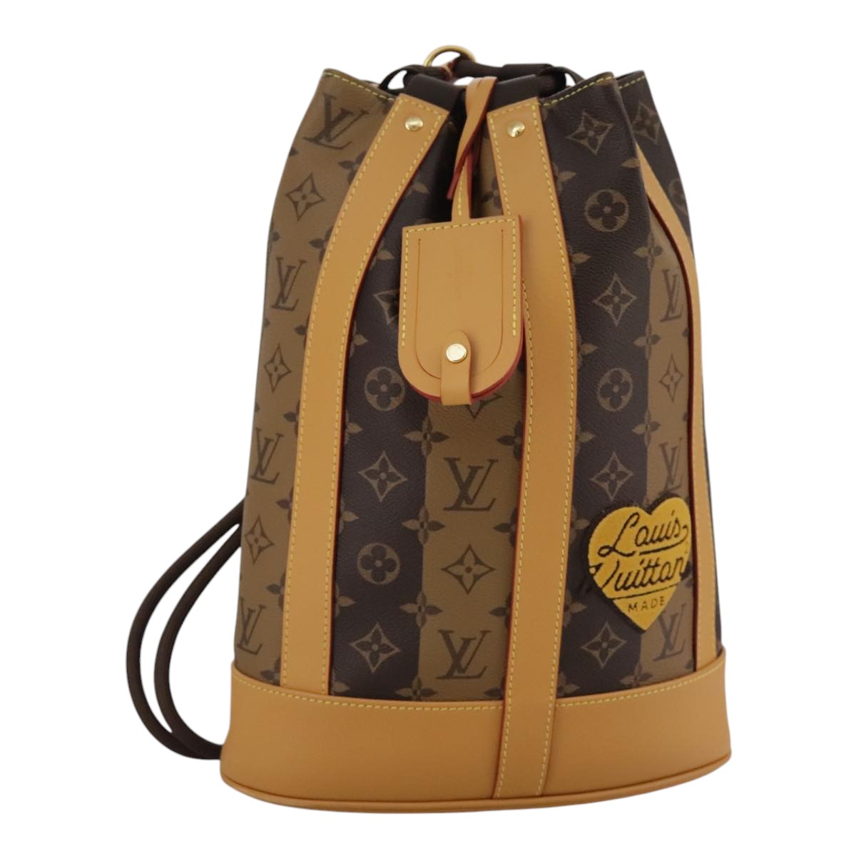 LOUIS VUITTON Monogram Stripe Randonnee messenger Shoulder M45968 109777A