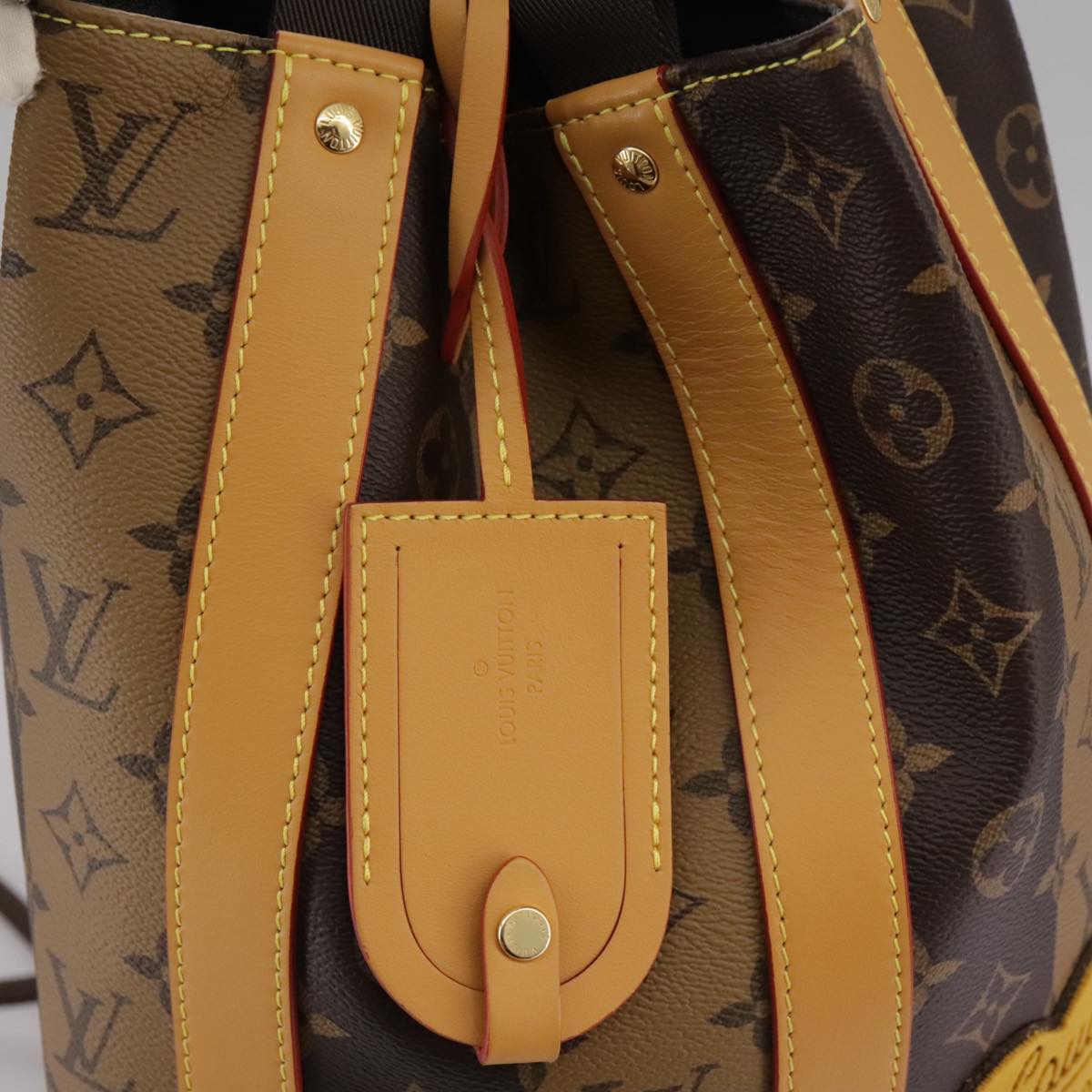 LOUIS VUITTON Monogram Stripe Randonnee messenger Shoulder M45968 109777A