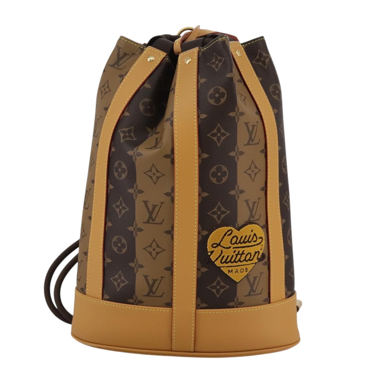 LOUIS VUITTON Monogram Stripe Randonnee messenger Shoulder M45968 109777A