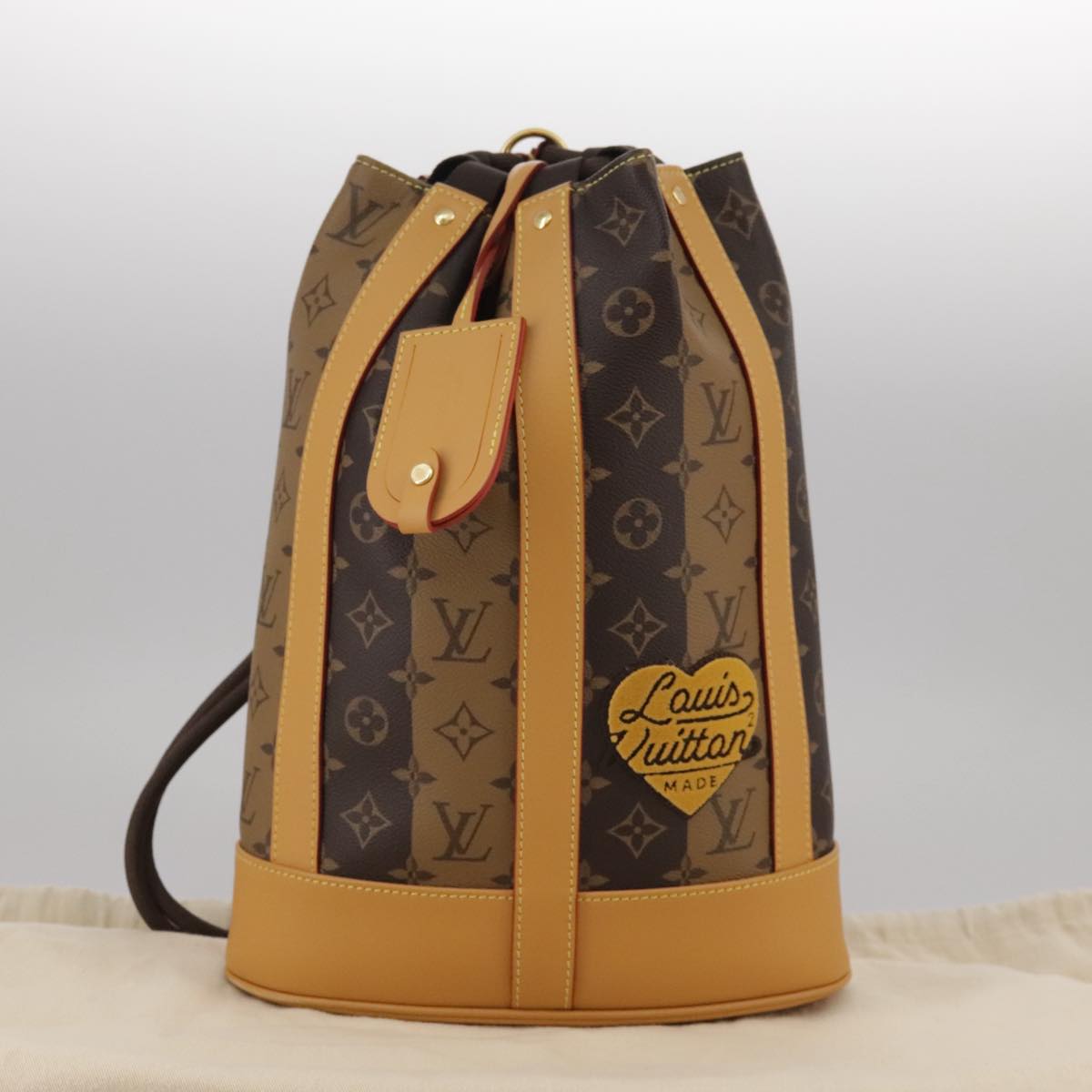 LOUIS VUITTON Monogram Stripe Randonnee messenger Shoulder M45968 109777A