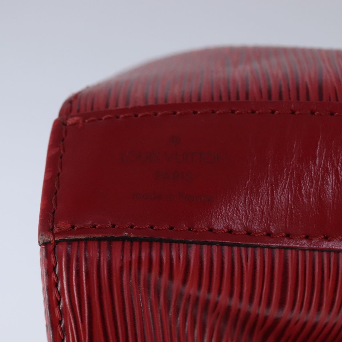 LOUIS VUITTON Epi Sac De Paul GM Shoulder Bag Red M80197 LV 109829