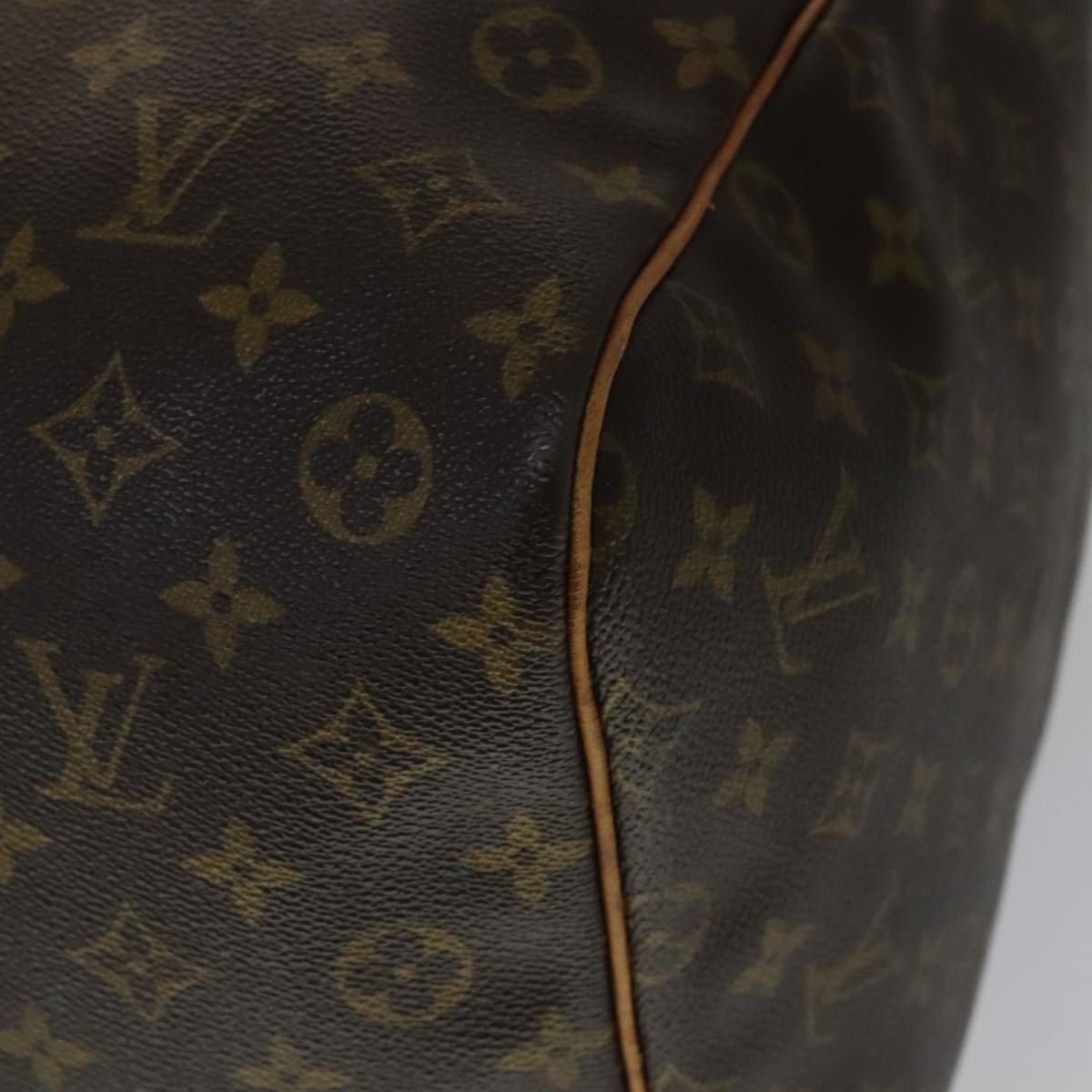 LOUIS VUITTON Monogram Keepall 60 Boston Bag M41422 LV 109835