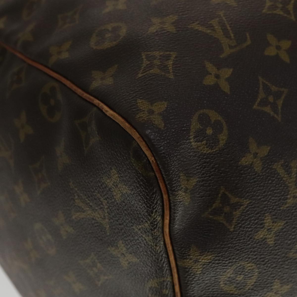 LOUIS VUITTON Monogram Keepall 60 Boston Bag M41422 LV 109835