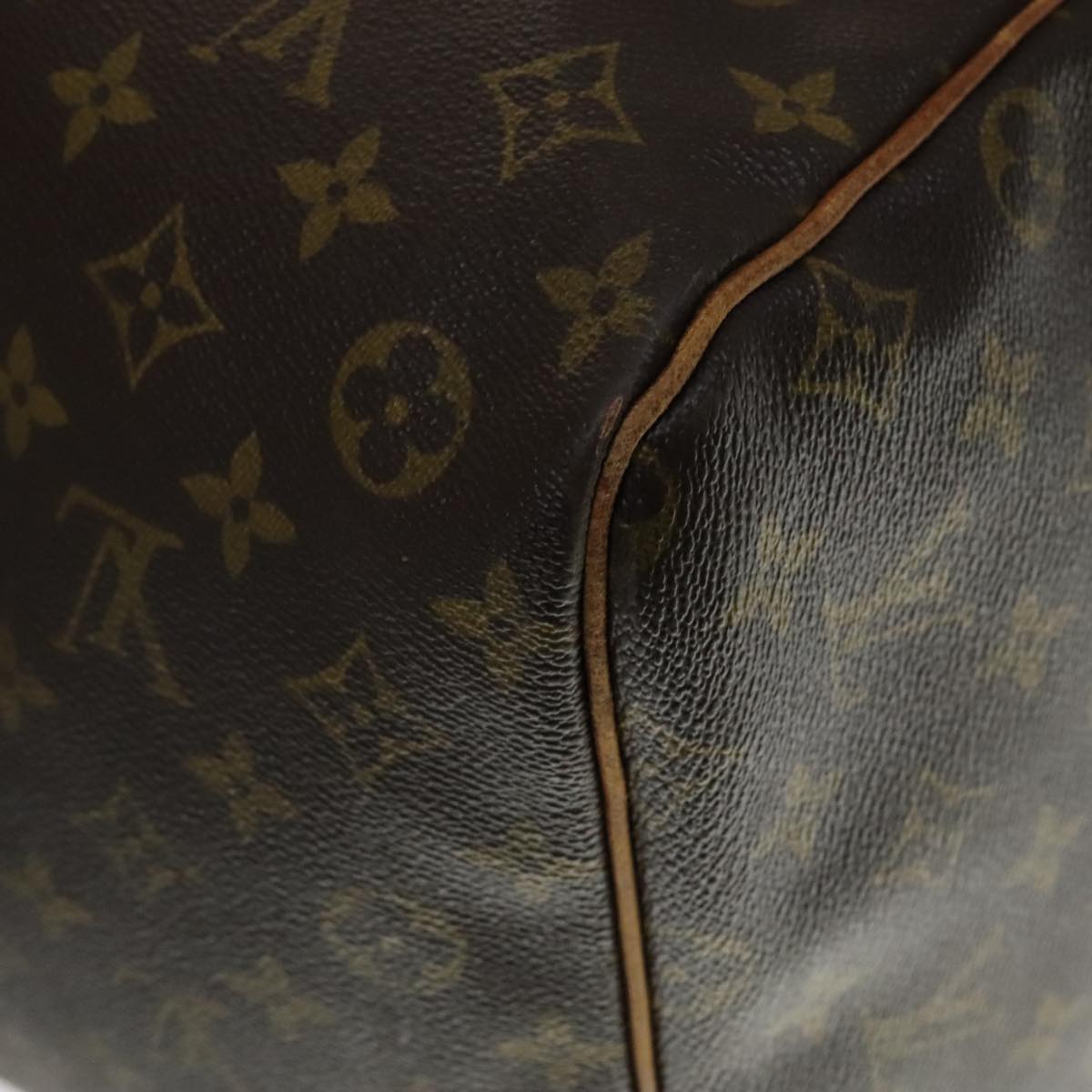 LOUIS VUITTON Monogram Keepall 60 Boston Bag M41422 LV 109835