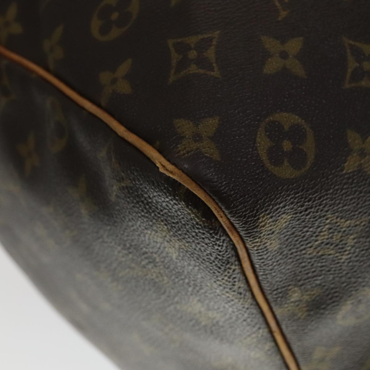 LOUIS VUITTON Monogram Keepall 60 Boston Bag M41422 LV 109835
