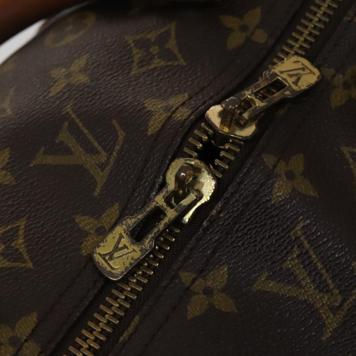 LOUIS VUITTON Monogram Keepall 60 Boston Bag M41422 LV 109835
