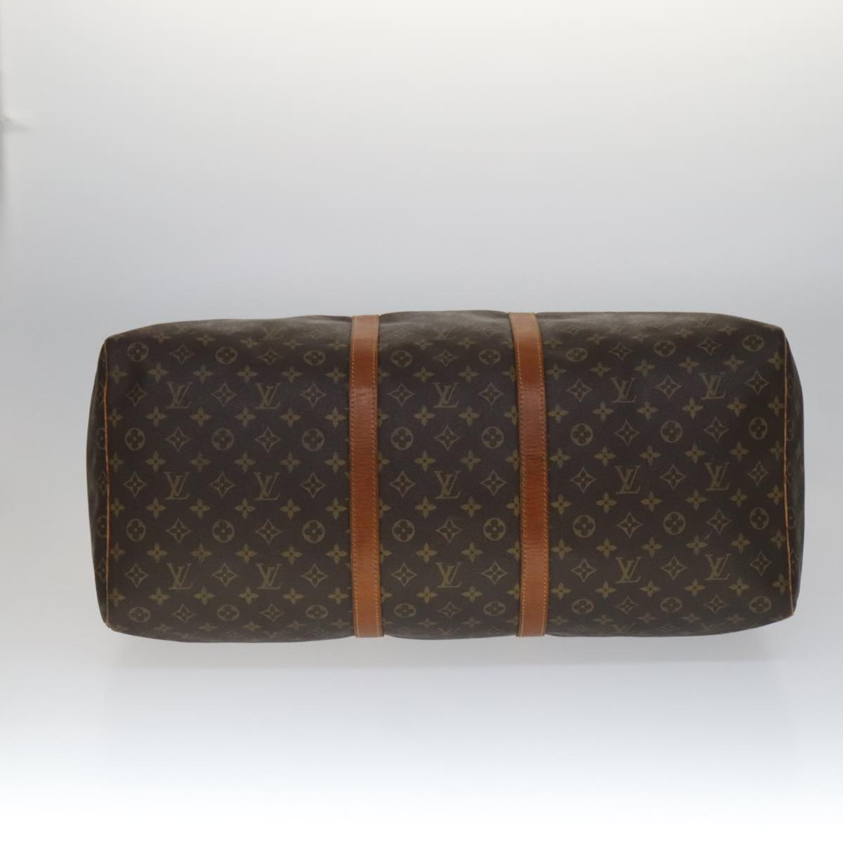 LOUIS VUITTON Monogram Keepall 60 Boston Bag M41422 LV 109835
