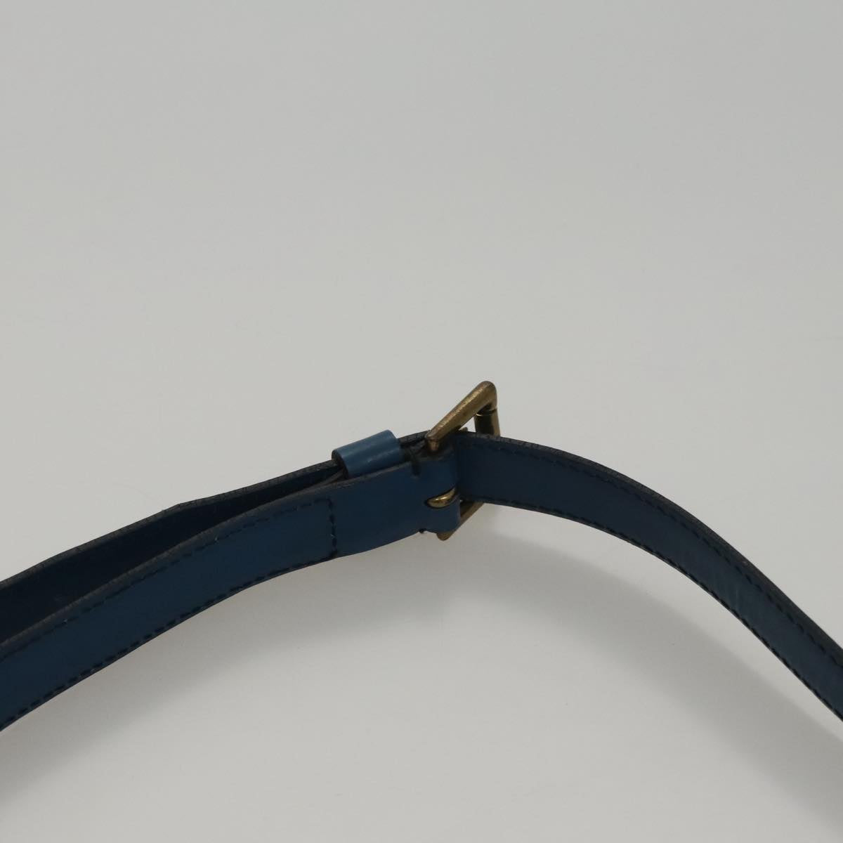 LOUIS VUITTON Epi Saint Cloud GM Shoulder Bag Toledo Blue M52195 LV 109847