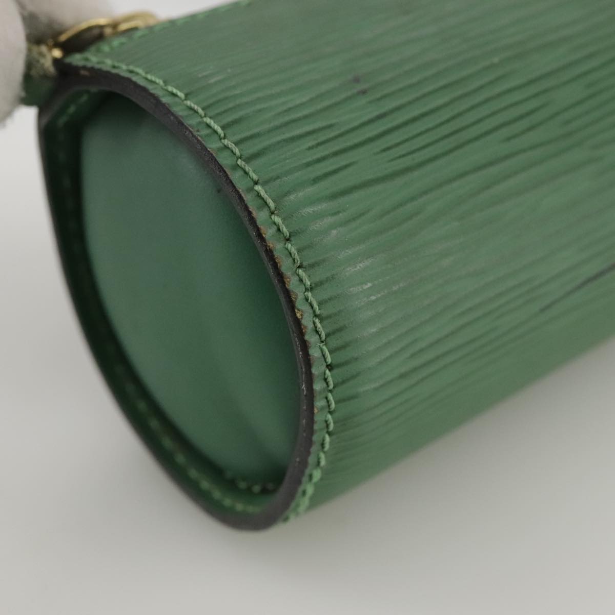 LOUIS VUITTON Epi Soufflot Pouch Green LV 109868