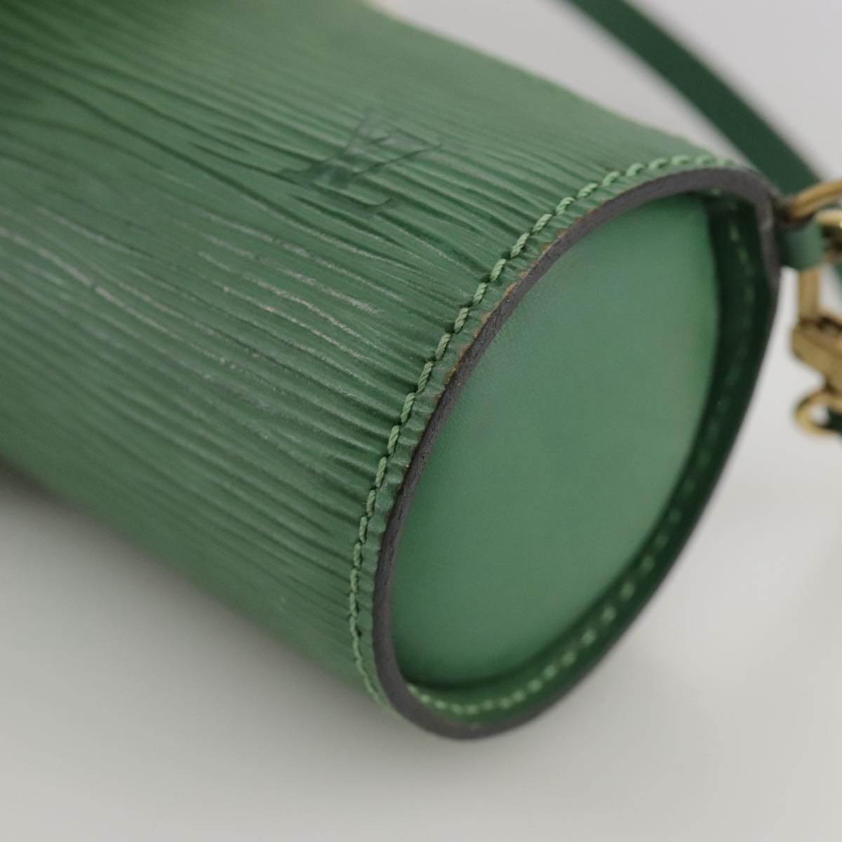 LOUIS VUITTON Epi Soufflot Pouch Green LV 109868