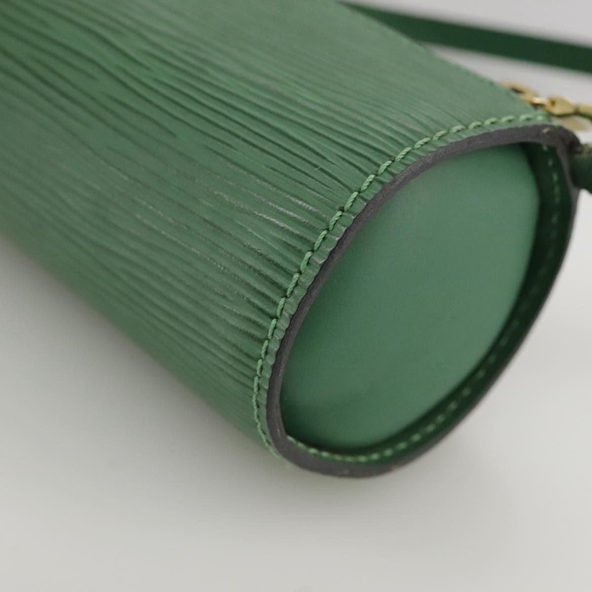 LOUIS VUITTON Epi Soufflot Pouch Green LV 109868