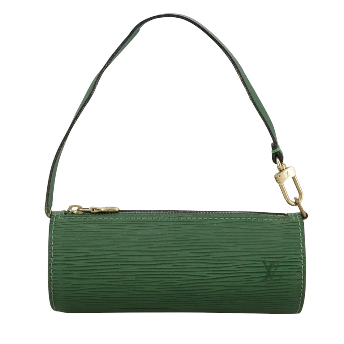 LOUIS VUITTON Epi Soufflot Pouch Green LV 109868