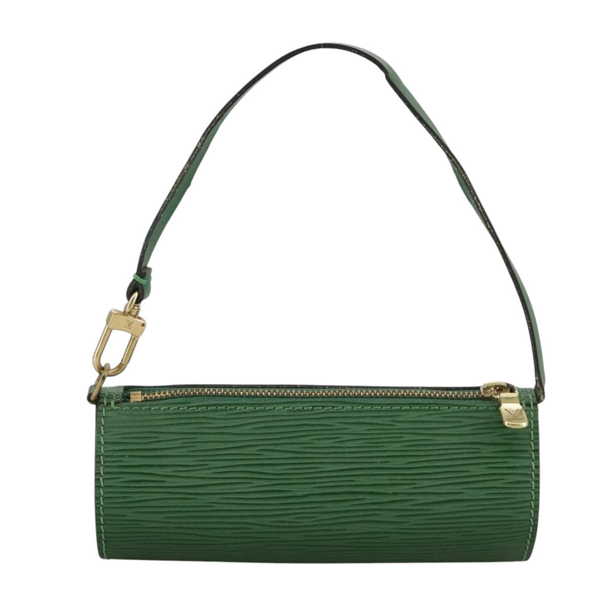 LOUIS VUITTON Epi Soufflot Pouch Green LV 109868