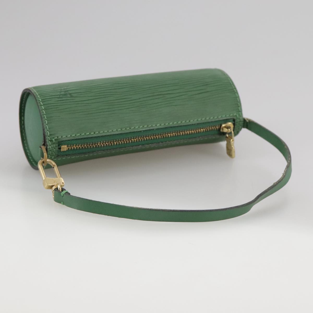 LOUIS VUITTON Epi Soufflot Pouch Green LV 109868
