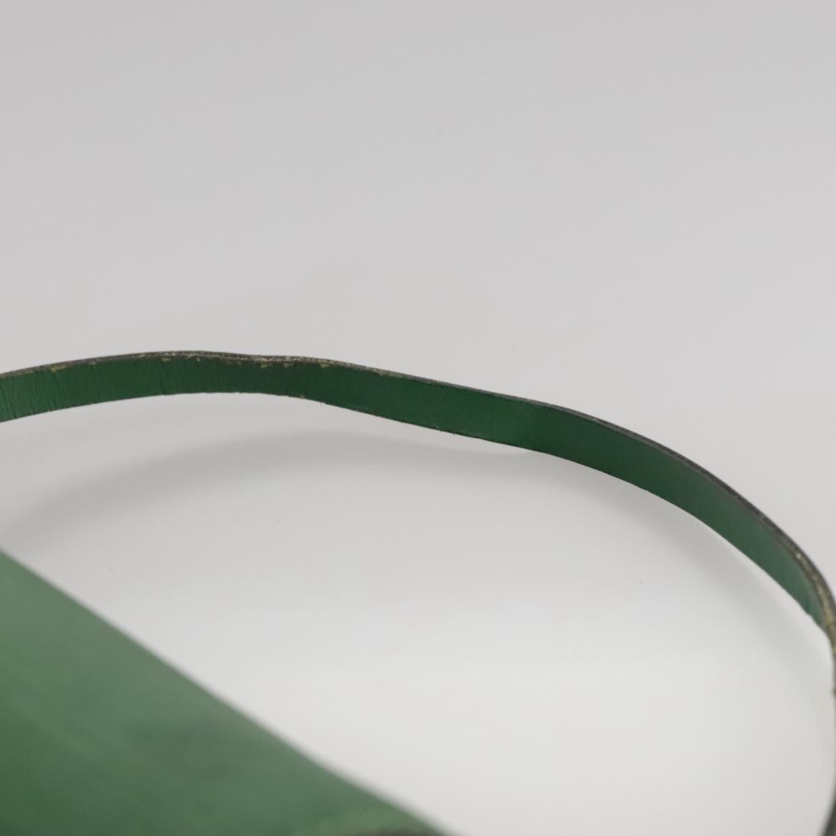 LOUIS VUITTON Epi Soufflot Pouch Green LV 109868