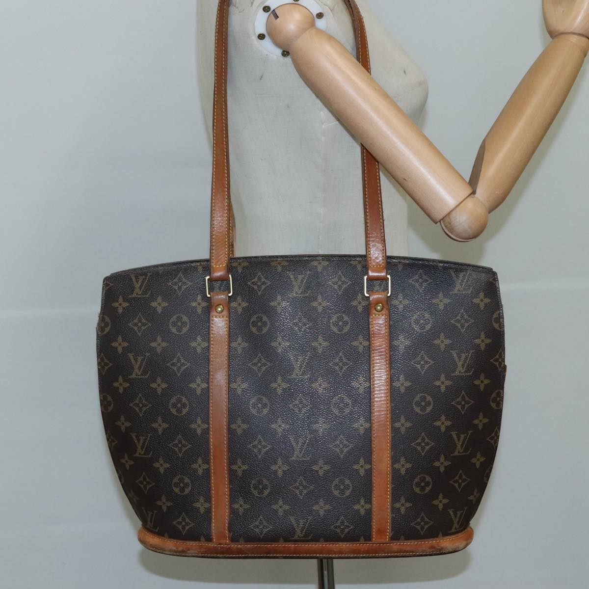 LOUIS VUITTON Monogram Babylone Tote Bag M51102 LV 109914