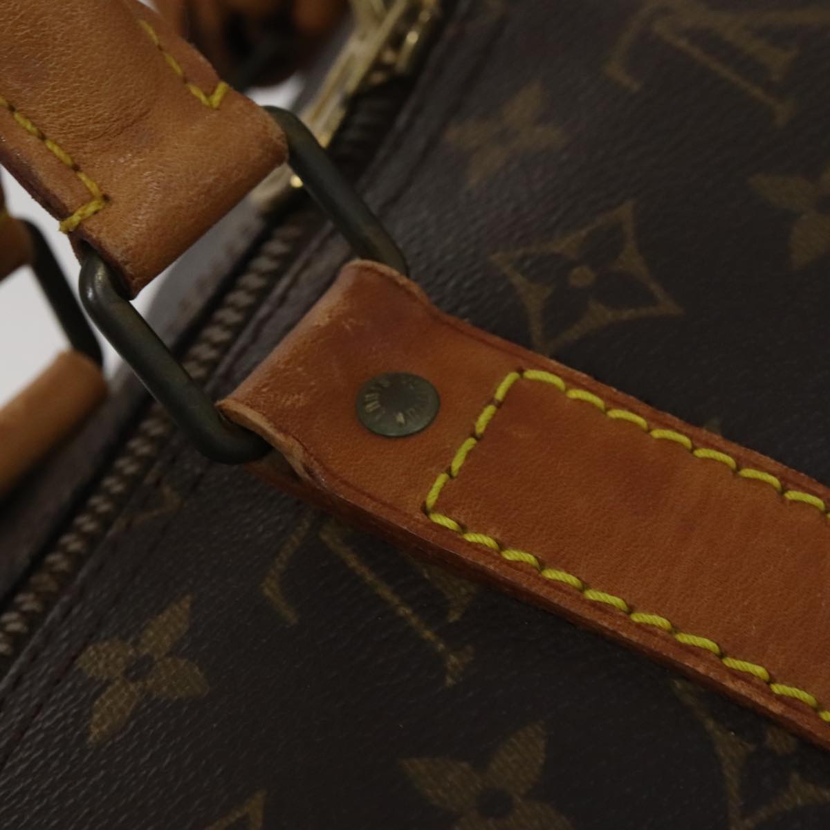 LOUIS VUITTON Monogram Keepall 55 Boston Bag M41424 LV 109916