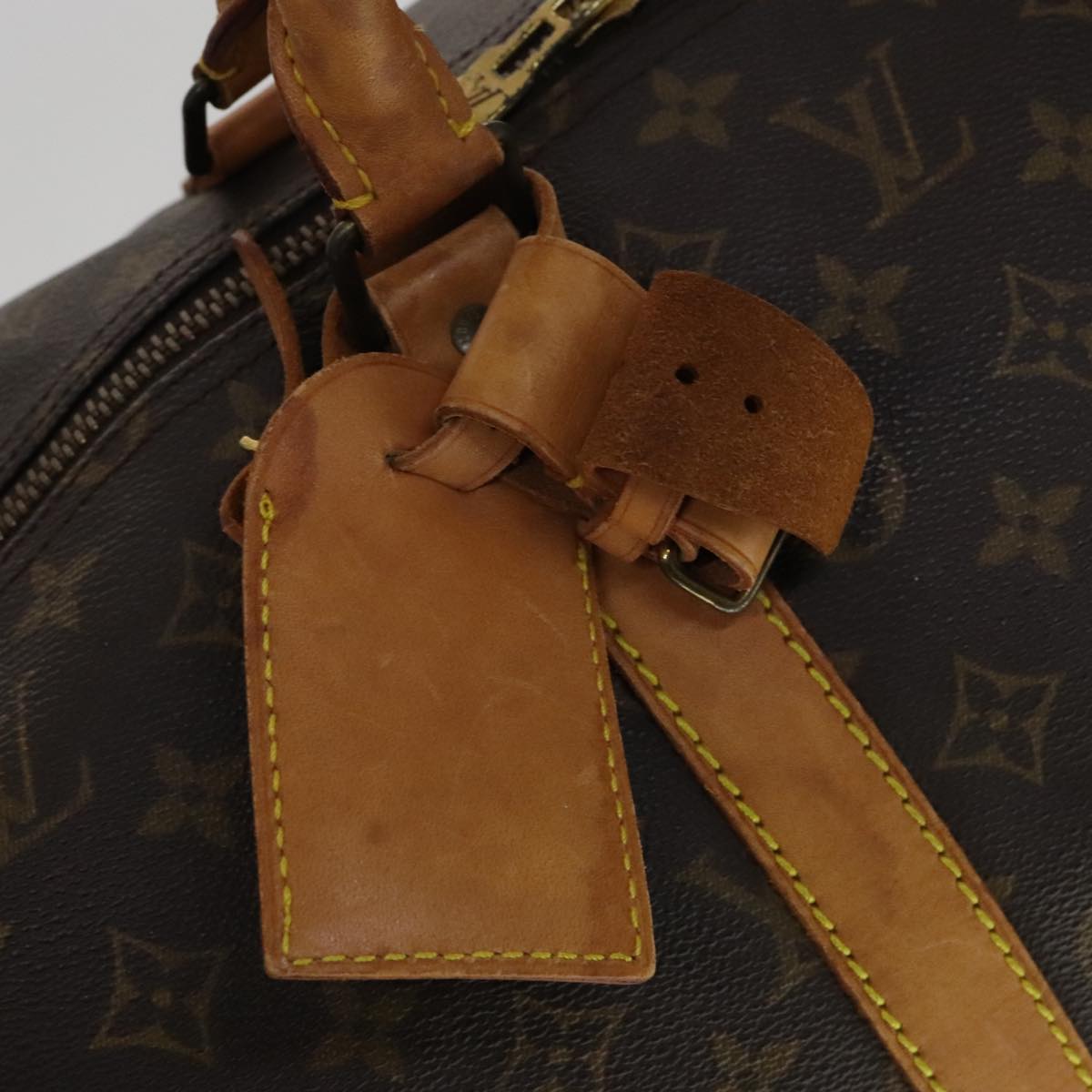 LOUIS VUITTON Monogram Keepall 55 Boston Bag M41424 LV 109916