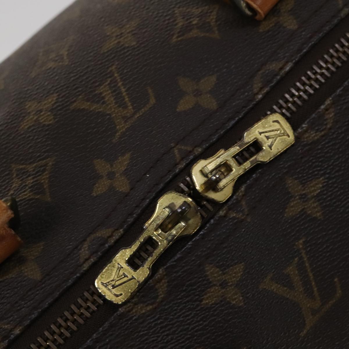 LOUIS VUITTON Monogram Keepall 55 Boston Bag M41424 LV 109916