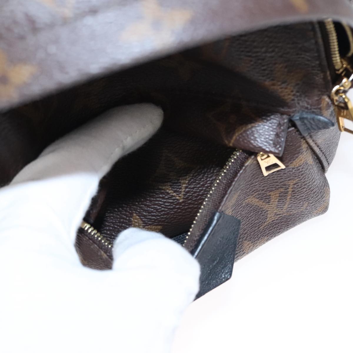 LOUIS VUITTON Monogram Palm Springs MINI Backpack M44873 LV 109918