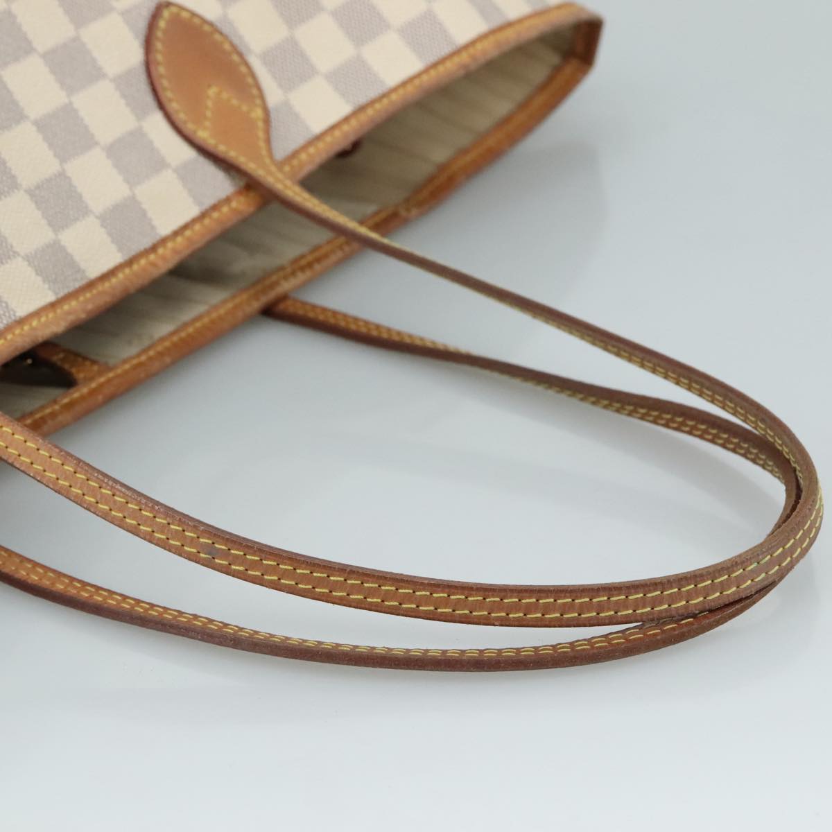 LOUIS VUITTON Damier Azur Neverfull GM Tote Bag N41360 LV 109923