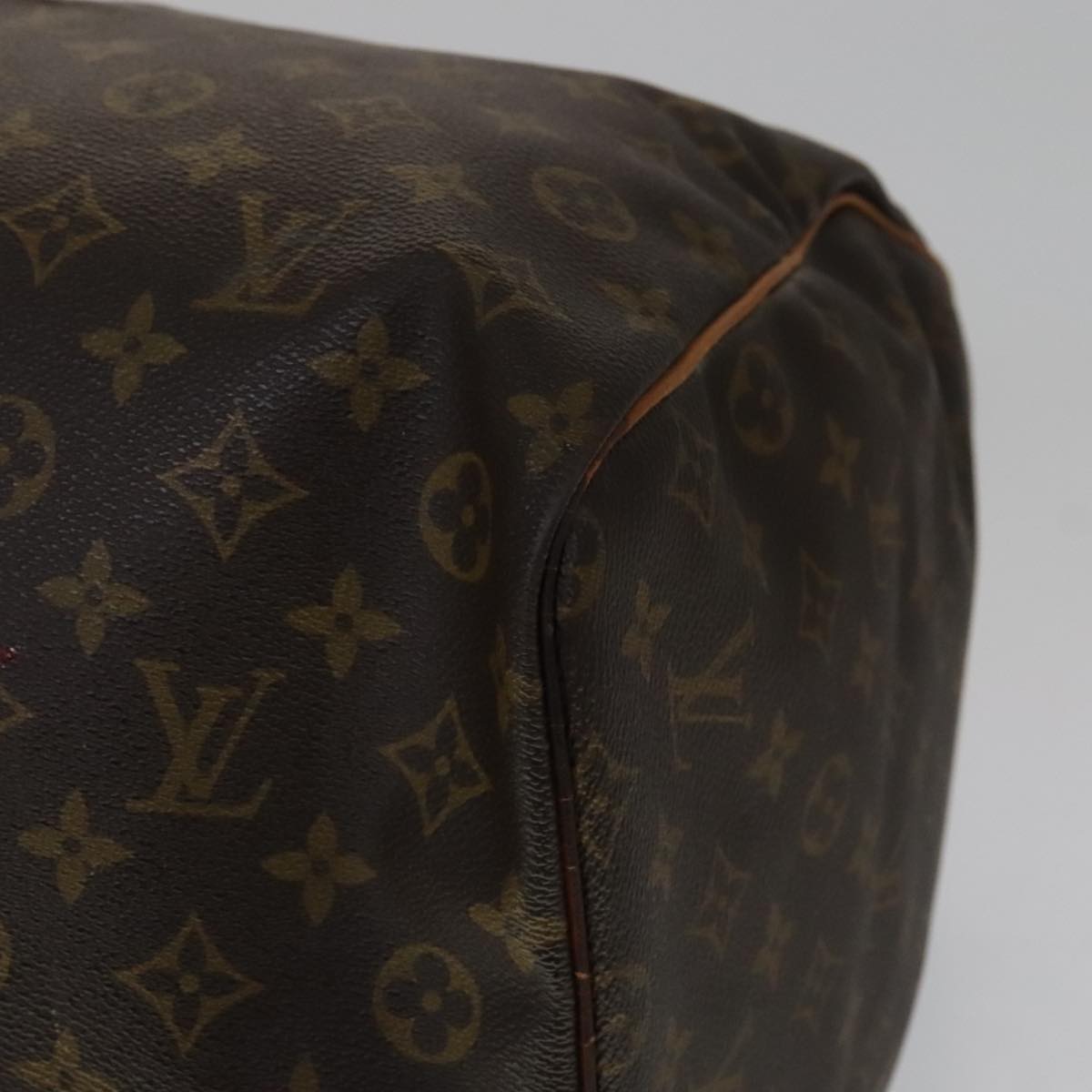 LOUIS VUITTON Monogram Keepall 60 Boston Bag M41422 LV 109935