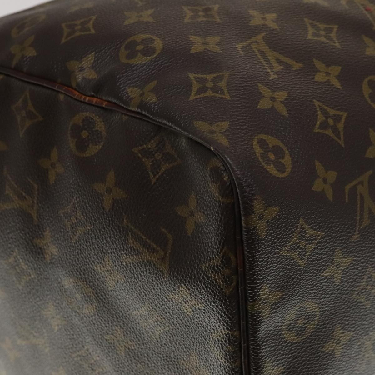 LOUIS VUITTON Monogram Keepall 60 Boston Bag M41422 LV 109935