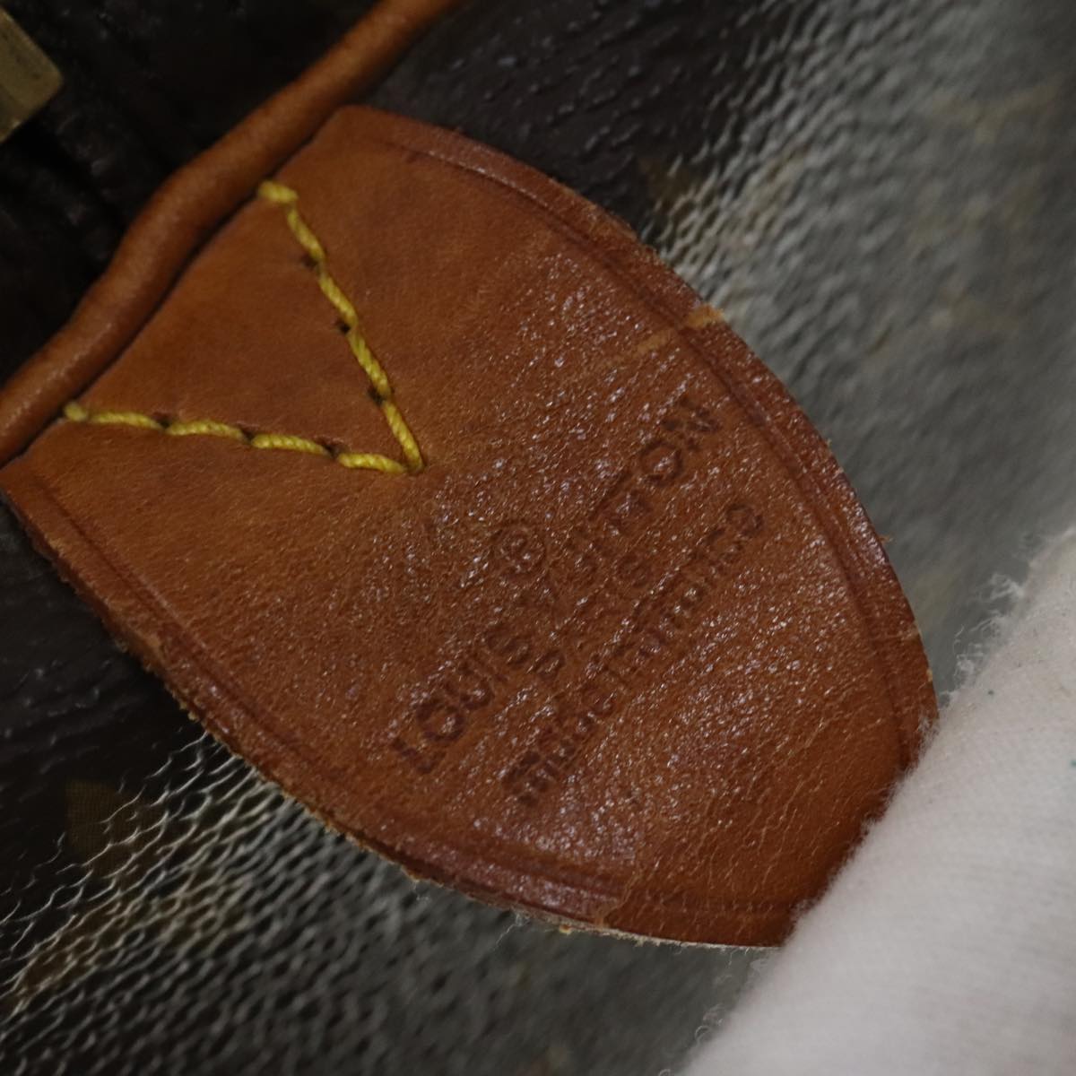 LOUIS VUITTON Monogram Keepall 60 Boston Bag M41422 LV 109935
