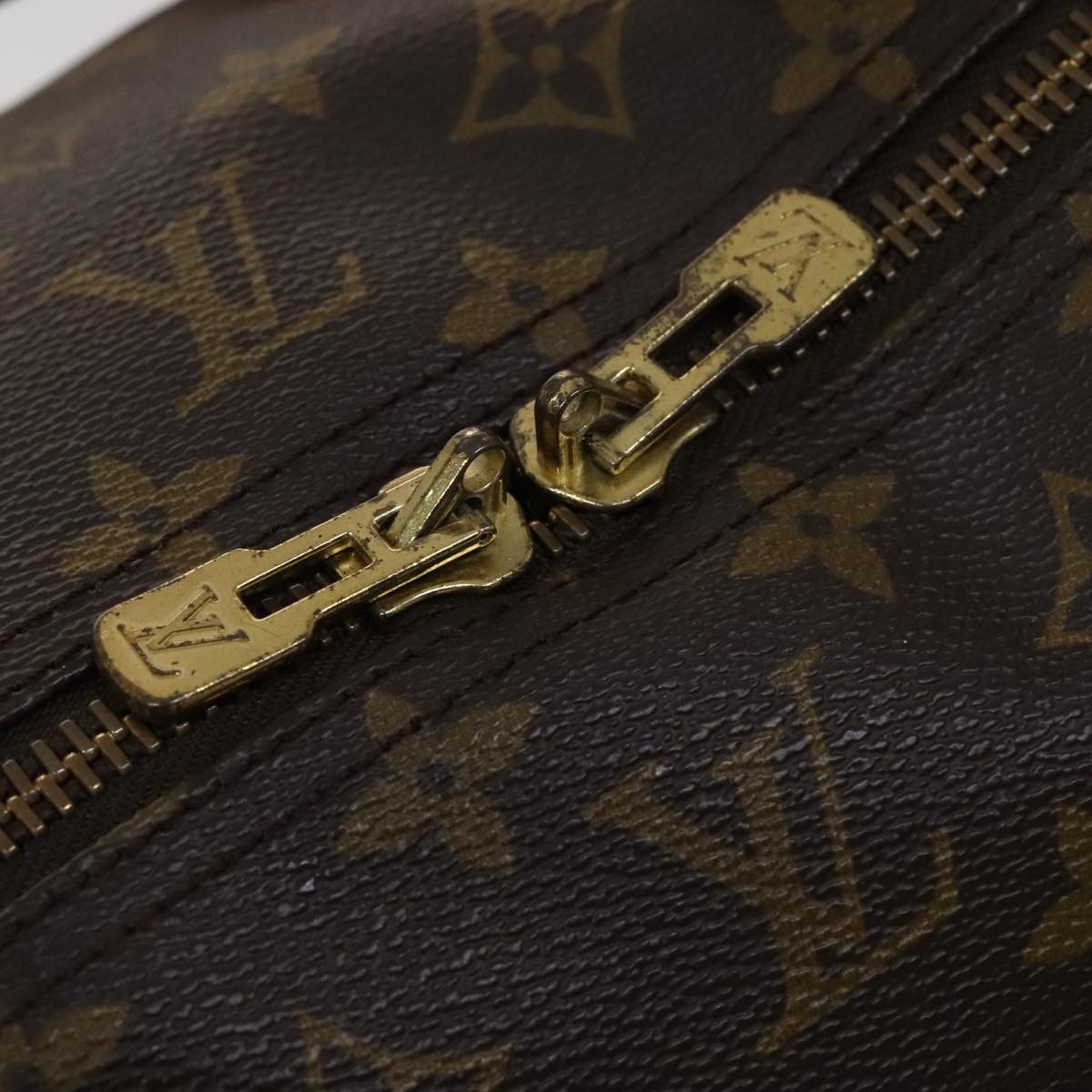 LOUIS VUITTON Monogram Keepall 60 Boston Bag M41422 LV 109935