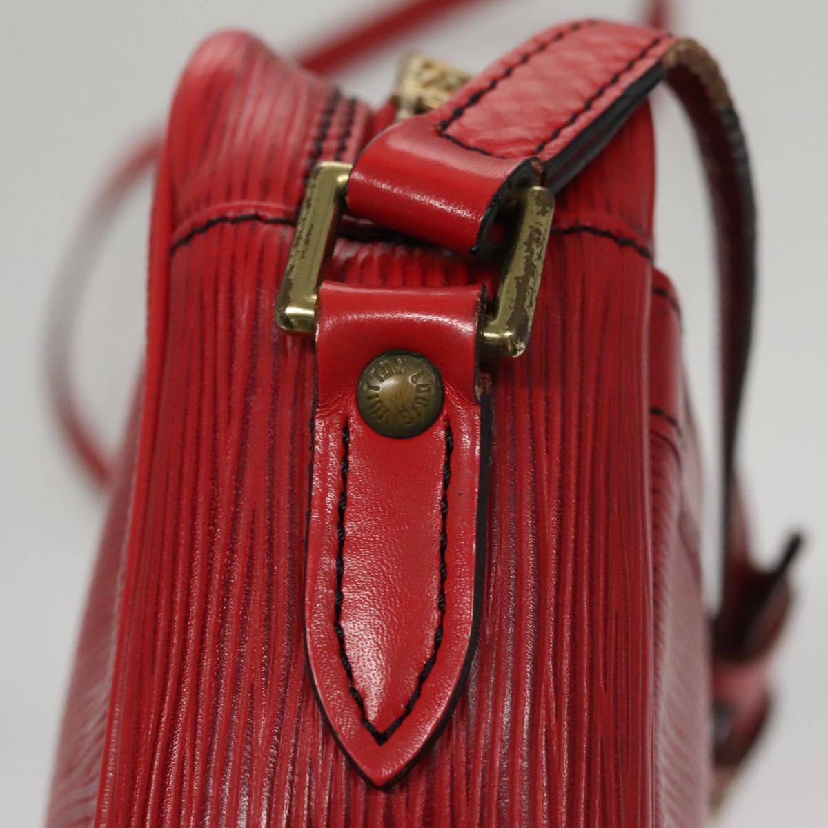 LOUIS VUITTON Epi Trocadero 23 Shoulder Bag Red M52307 LV 109939