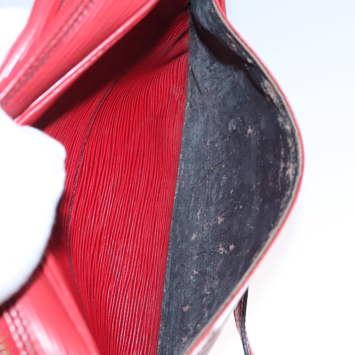 LOUIS VUITTON Epi Trocadero 23 Shoulder Bag Red M52307 LV 109939